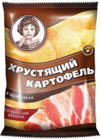 Чипсы ХРУСТЯЩИЙ КАРТОФЕЛЬ 70г в ломтиках бекон 1*20 арт.ВЧ831