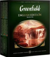 Чай GREENFIELD English edition 100*2г 1*9 код1383-09