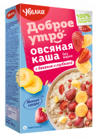 Каша УВЕЛКА  5*40г б/п овсяная с бананом и клубникой 1*6