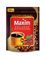 Кофе MAXIM EXCLUSIVE 150г сублимированный пак 1*12