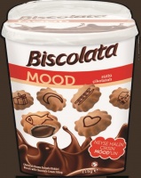 Печенье BISCOLATA MOOD 115г с начинкой из шоколадного крема 1*24
