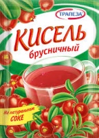 Кисель ТРАПЕЗА 100г Брусника 1*22