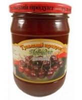 Повидло ТУЛЬСКИЙ ПРОДУКТ 630гр яблочно-вишнёвое ГОСТ ст/б 1*12