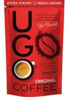 Кофе UGO ORIGINAL 75г растворимый порошкообразный д/пак 1*12