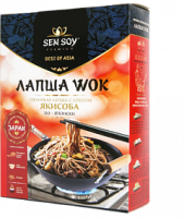 Лапша гречневая SOBA WOK по-японски с соусом YAKISOBA и кунжутом 235г 1*6