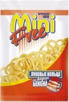 Снеки картофельные MINI FREE ЛУКОВЫЕ КОЛЬЦА 45г бекон 1*24 арт.БЧ424
