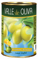 Оливки ЗОЛОТАЯ ДОЛИНА 280г Valle De Oliva без косточки ж/б 1*12