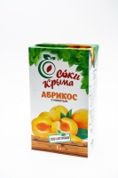 Сок СОКИ КРЫМА 1л абрикосовый с мякотью 1*12 