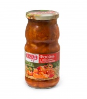 Фасоль ЕКО 510г с овощами по-итальянски  510г 1*12