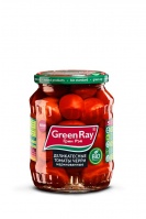 Томаты GREEN RAY 720мл/680г черри маринованные 1*8
