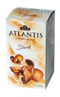 Конфеты ATLANTIS DARK 200г из белого и темного шоколада с начинкой из орехового крема 1*6