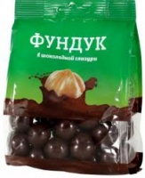 Фундук 50г в шоколадной глазури 1*20