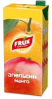Напиток FRUX 1л апельсин-манго сокосодержащий 1*12
