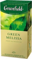 Чай GREENFIELD Green Melissa 25*1,5г зеленый китайский 1*10 код0435-10