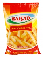 Картофель фри БАЙСАД 1кг 1*10
