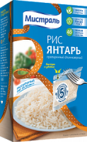 Рис МИСТРАЛЬ ЯНТАРЬ 5*80г 1*6