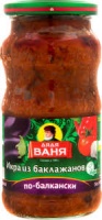 Икра из баклажанов ДЯДЯ ВАНЯ 460г по-балкански 1*8
