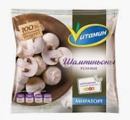 Шампиньоны ВИТАМИН 400г резаные Мираторг 1*20