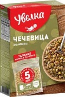 Чечевица УВЕЛКА 5*80г зеленая 1*6 арт976
