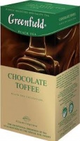 Чай GREENFIELD Chocolate Toffee 25*1,5г черный вкус шоколада 1*10 код.1024-10