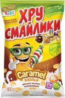 Завтрак сухой ХРУСМАЙЛИКИ 180г хлопья кукурузные молочно-карамельные 1*18