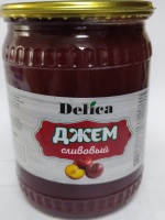 Джем DELAND 600г сливовый ст/б 1*8
