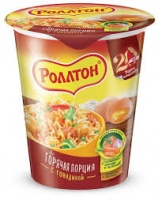 Лапша яичная РОЛЛТОН 70г говядина 1*24