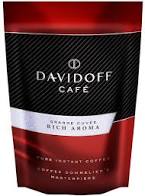 Кофе DAVIDOFF RICH AROMA 70г сублимированный м/уп 1*10
