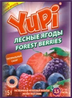 Напиток растворимый ЮПИ 15г лесные ягоды 1*24
