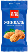 Миндаль 50г жареный солёный 1*20