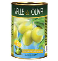 Оливки ЗОЛОТАЯ ДОЛИНА 280г Valle De Oliva с лососем ж/б 1*12