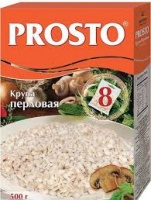 Крупа перловая PROSTO 500г (8*62,5г) 1*12