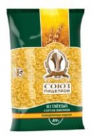Макаронные изделия СОЮЗПИЩЕПРОМ 450г Ригатоны в/с 1*16