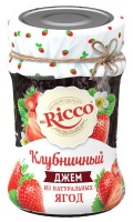 Джем МИСТЕР РИККО 310г клубничный ст/б 1*8