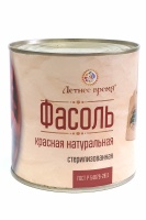 Фасоль ЛЕТНЕЕ ВРЕМЯ 420г красная в с/с ГОСТ ж/б 1*24 