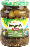 Огурцы БОНДЮЭЛЬ 720г маринованные ст/б 1*6