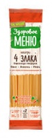 Макаронные изделия ЗДОРОВОЕ МЕНЮ 450г лапша многозерновая 4 злака 1*20