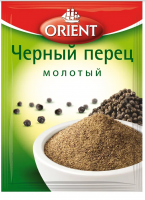 Перец черный ORIENT 10г молотый 1*35