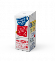 Молоко БОЛЬШАЯ КРУЖКА 3,2% 200мл 1*15 код 145