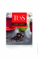Чай TESS Earl Grey 100*1,6г/1,8г черный с доб.1*9 код1251-09