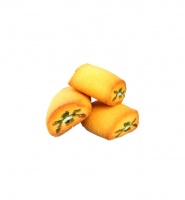 Печенье БЕЛЛОНЭ 650г с начинкой со вкусом йогурт-зеленое яблоко тв 1*15