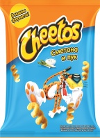 Чипсы CHEETOS 55г Сметана Лук 1*24