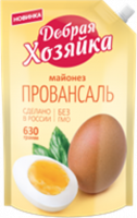 Майонез МАХЕЕВЪ 630г 50,5% Провансаль Добрая хозяйка д/пак 1*12