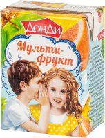 Нектар ДОНДИ 0,2л мультифруктовый детский 1*27