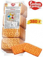 Печенье СЛИВОЧНОЕ 380г сахарное 1*12