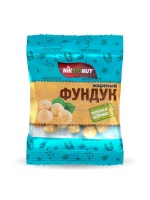 Фундук жареный NIKBIONUT 40г 1*30