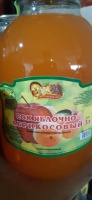 Сок МОСТОВСКИЕ СОКИ 3л яблочно-абрикосовый с мякотью ст/б 1*4