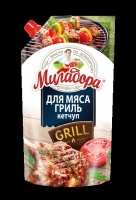 Кетчуп МИЛАДОРА Grill 550г Для мяса гриль д/пак 1*10