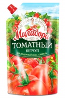 Кетчуп МИЛАДОРА ТОМАТНЫЙ 350мл д/пак 1*26 арт.280-35К