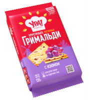 Печенье ГРИМАЛЬДИ 135г с изюмом 1*16 код 1103966